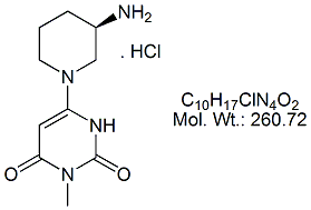 Alogliptin N-Des(Cyanobenzyl) Impurity